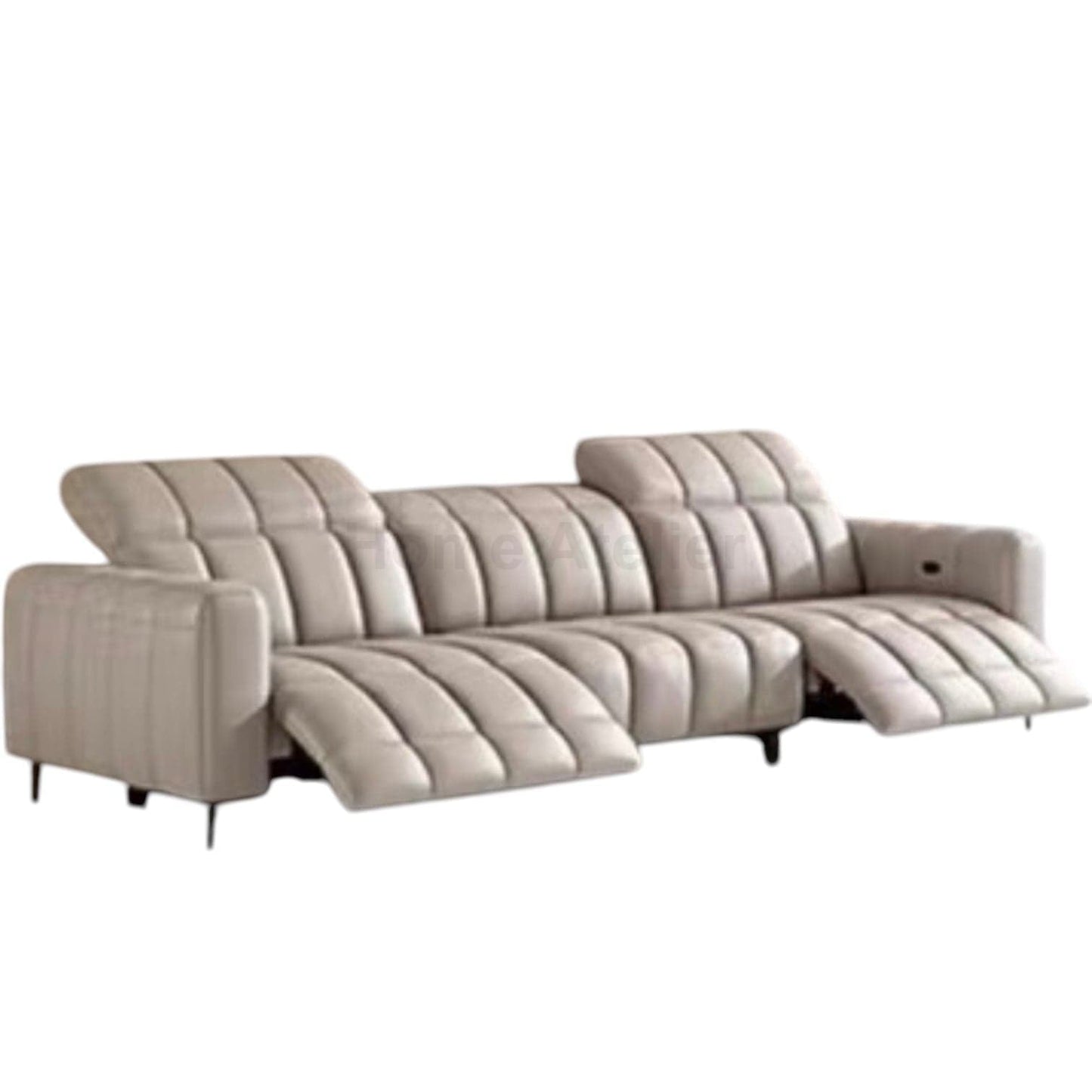 Home Atelier Ramier Electric Recliner Leather Sofa