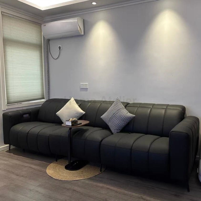 Home Atelier Ramier Electric Recliner Leather Sofa