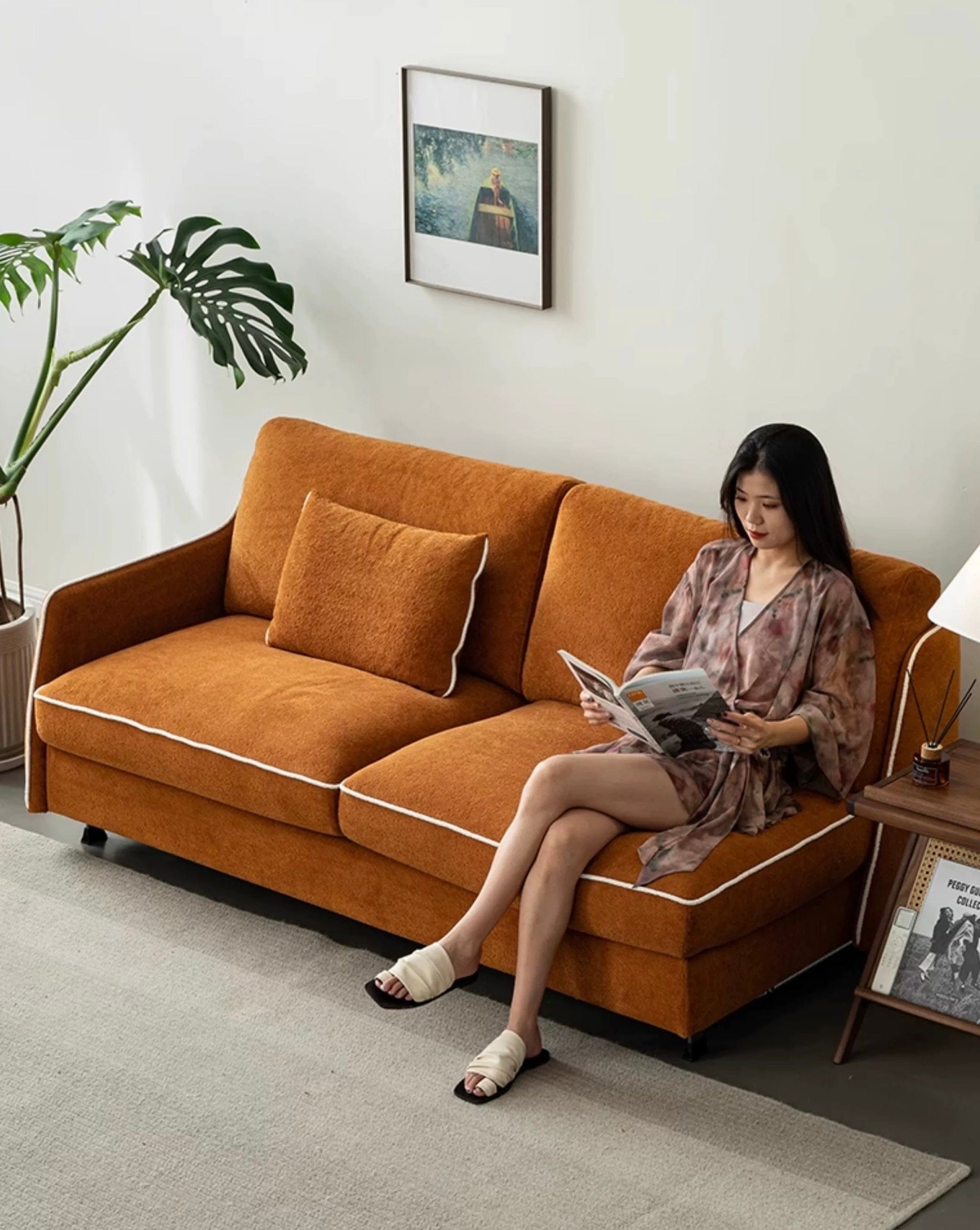 Home Atelier Ramier Foldable Sofa Bed with Mattress