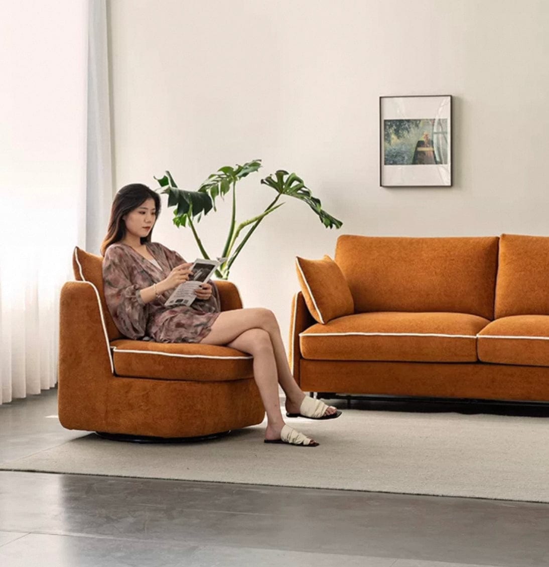 Home Atelier Ramier Foldable Sofa Bed with Mattress