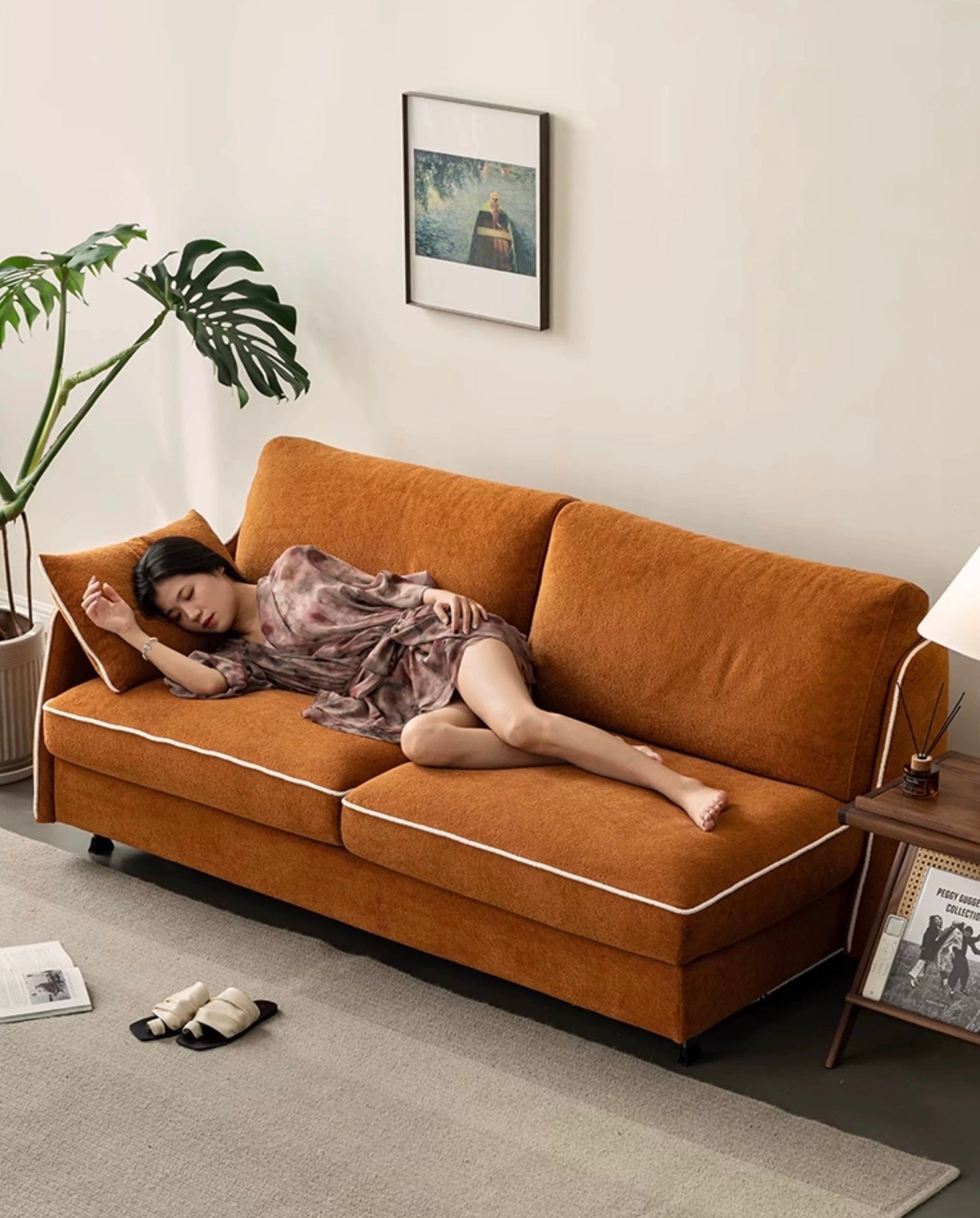 Home Atelier Ramier Foldable Sofa Bed with Mattress