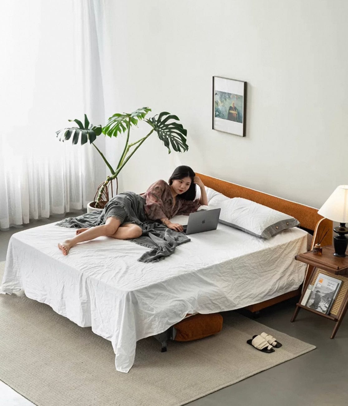 Home Atelier Ramier Foldable Sofa Bed with Mattress