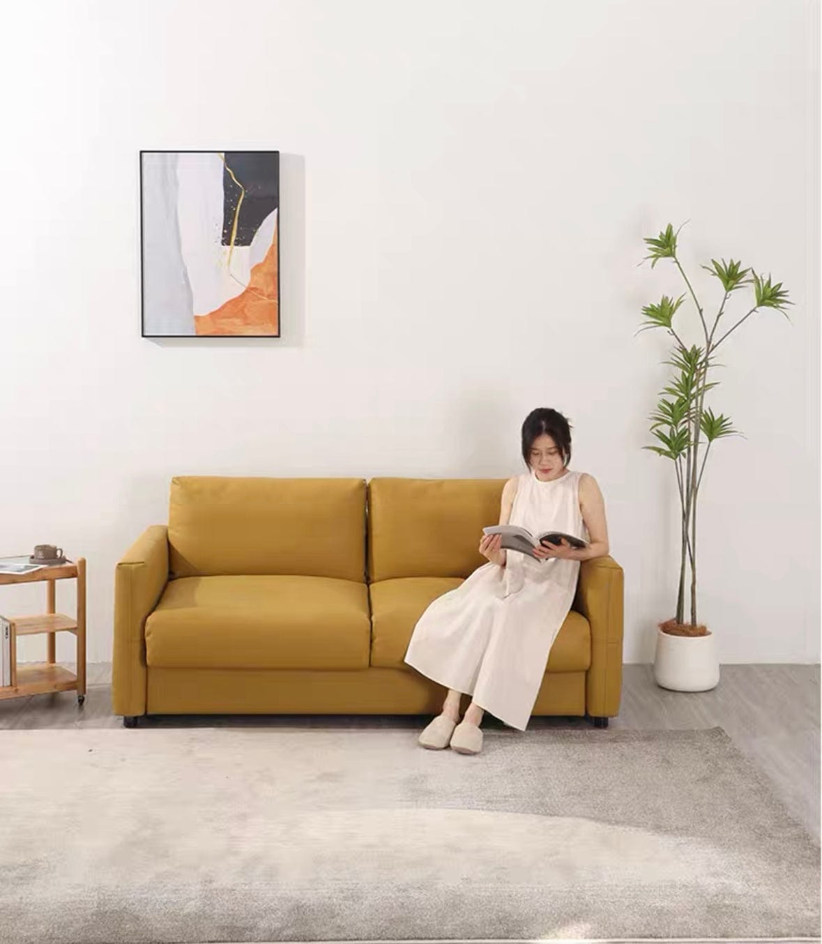 Home Atelier Ray Foldable Sofa Bed with Mattress