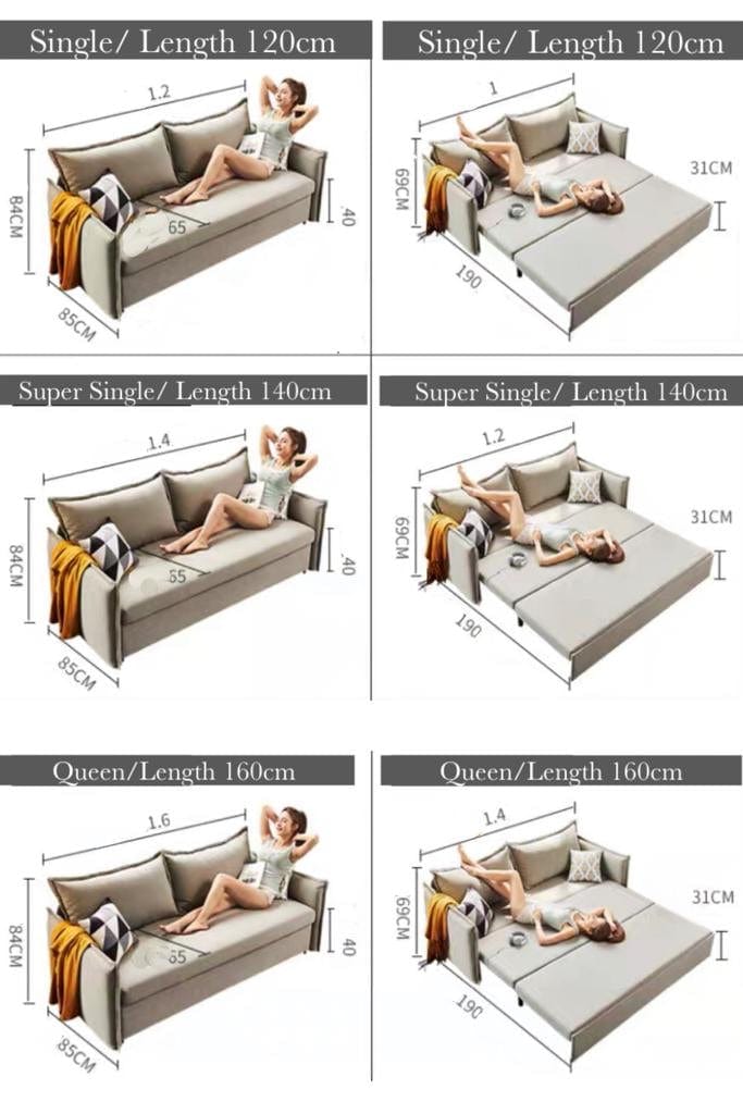 Home Atelier Rei Storage Sofa Bed