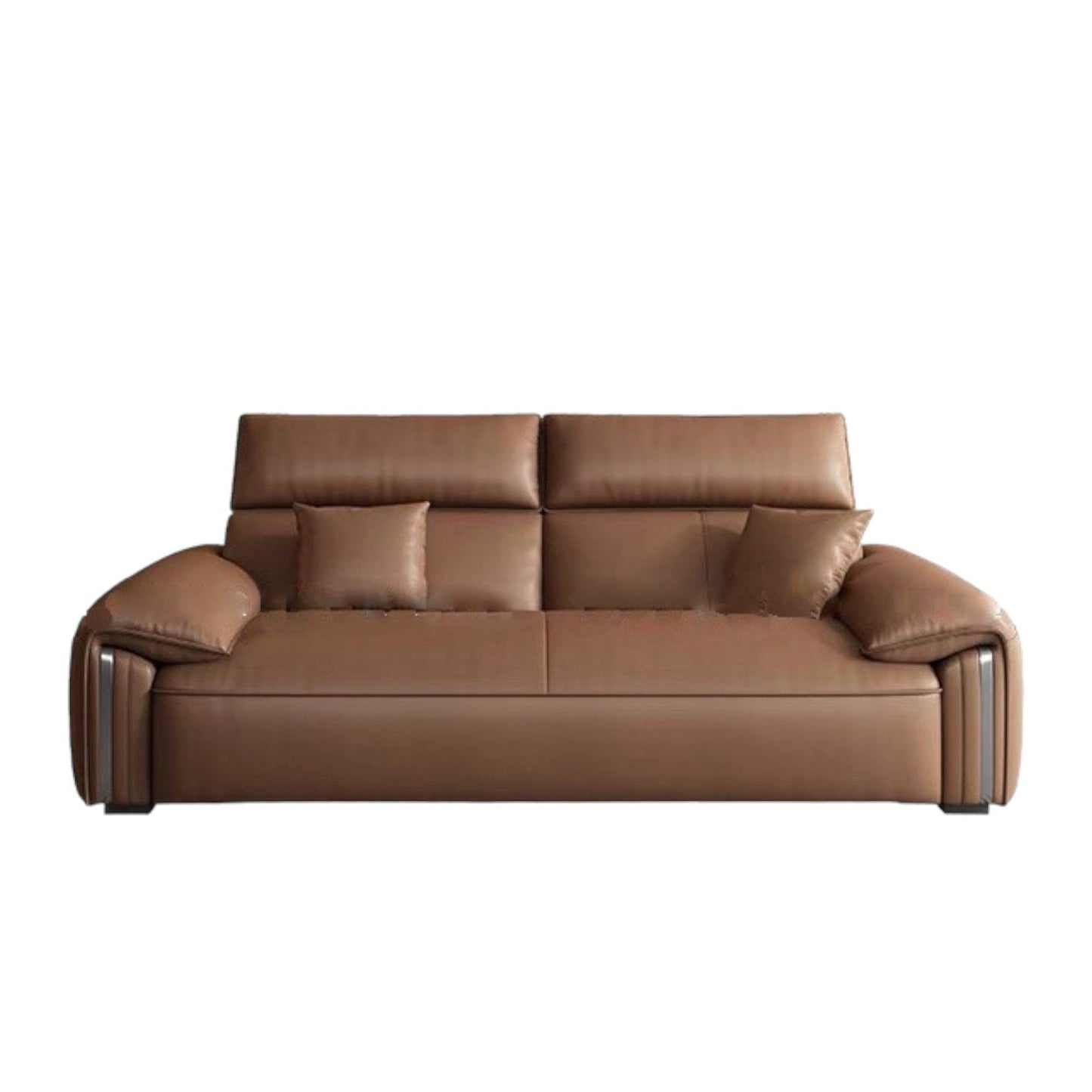 Home Atelier Reimus Leather Sectional Sofa