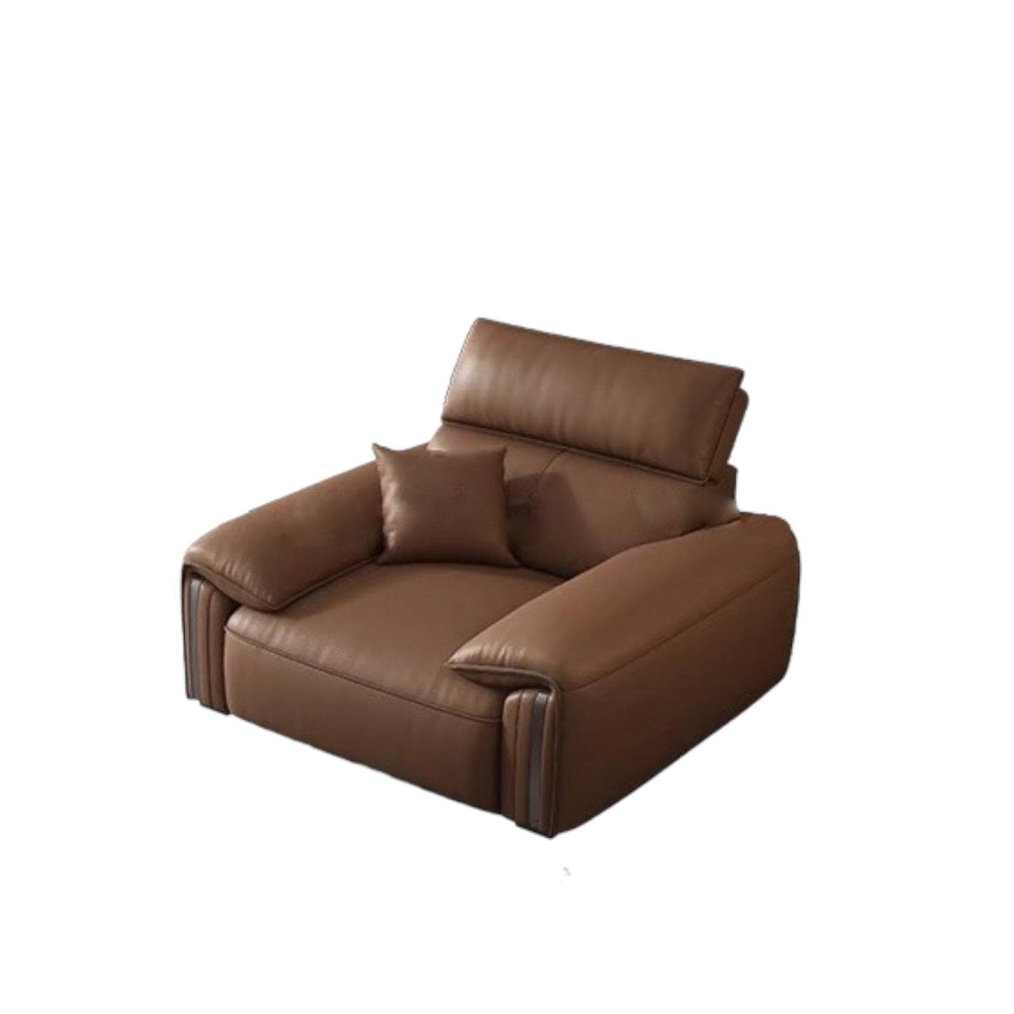 Home Atelier Reimus Leather Sectional Sofa
