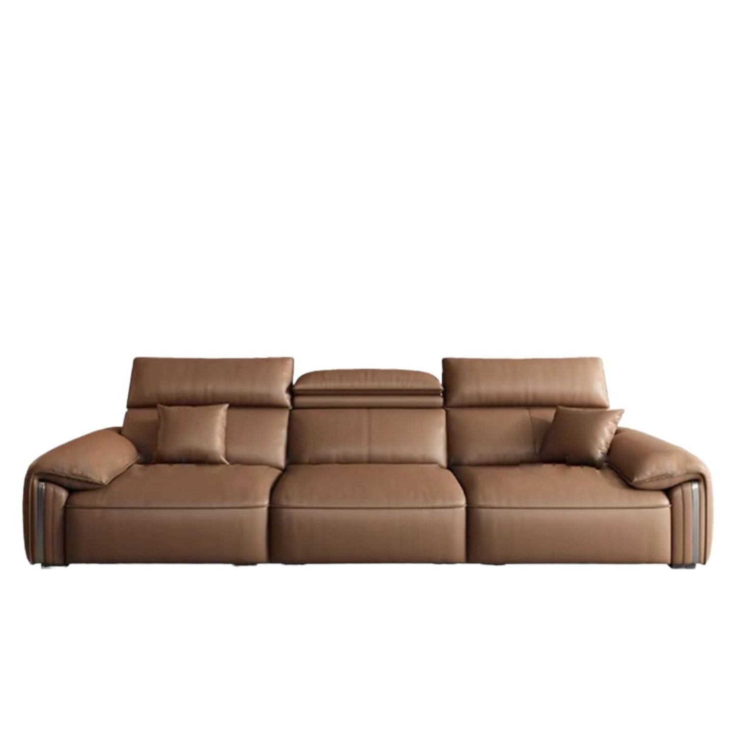 Home Atelier Reimus Leather Sectional Sofa