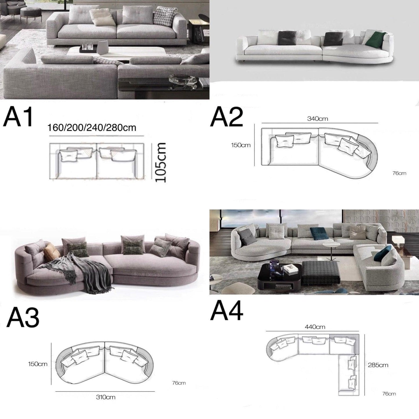 Home Atelier Request for Quote Kyle Designer Sofa