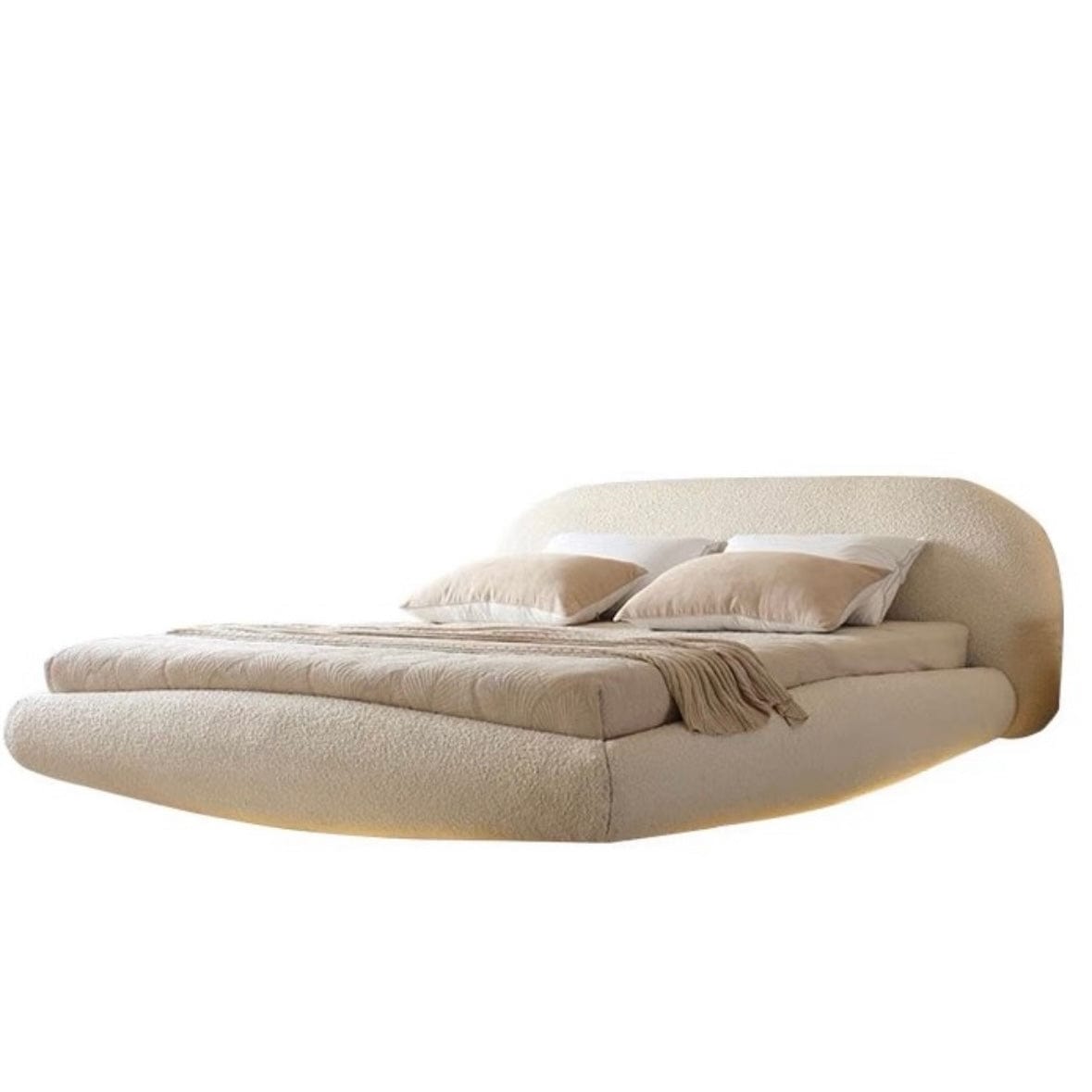 Home Atelier Ria Boucle Floating Bed Frame