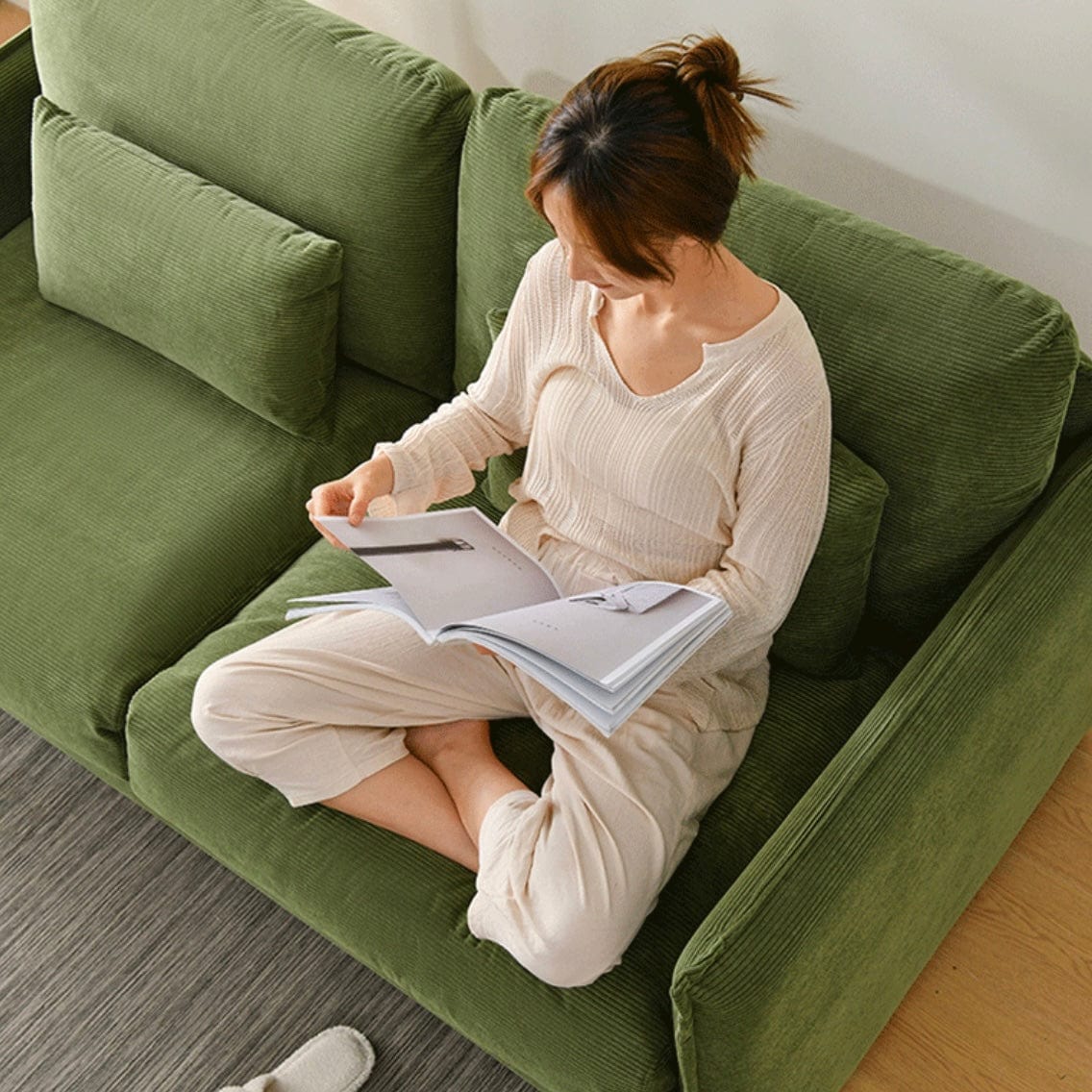 Home Atelier Rick Foldable Sofa Bed with Mattress