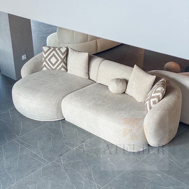 Home Atelier Rigella Sectional Curve Sofa