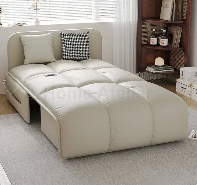 Home Atelier Rikan Leather Electric Sofa Bed