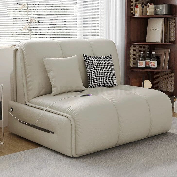 Home Atelier Rikan Leather Electric Sofa Bed