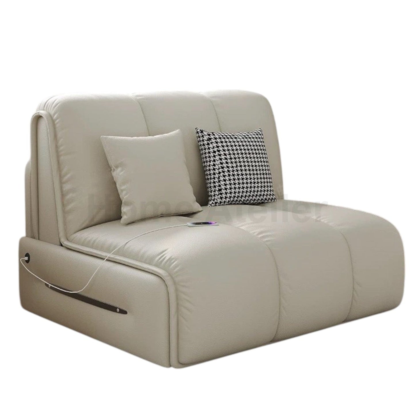 Home Atelier Rikan Leather Electric Sofa Bed