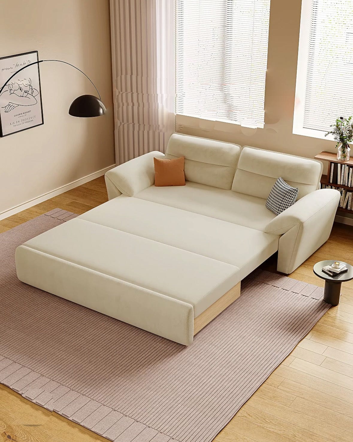 Home Atelier Riken Scratch Resistant Storage Sofa Bed