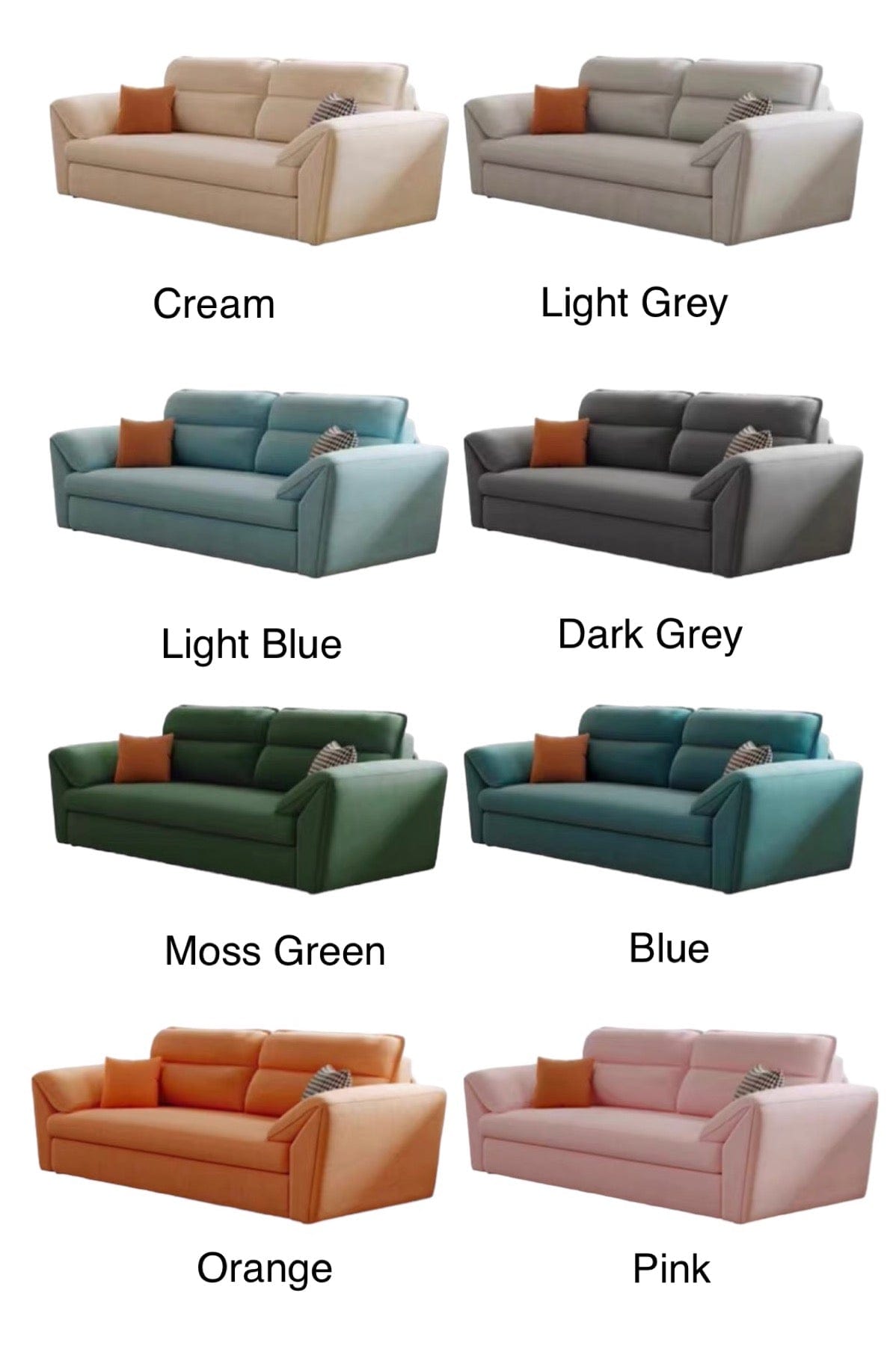 Home Atelier Riken Scratch Resistant Storage Sofa Bed