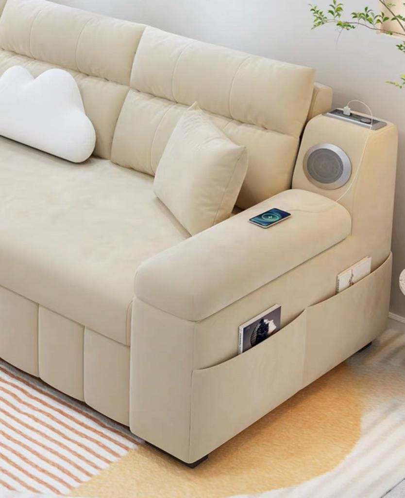 Home Atelier Riley Pull-out Storage Sofa Bed