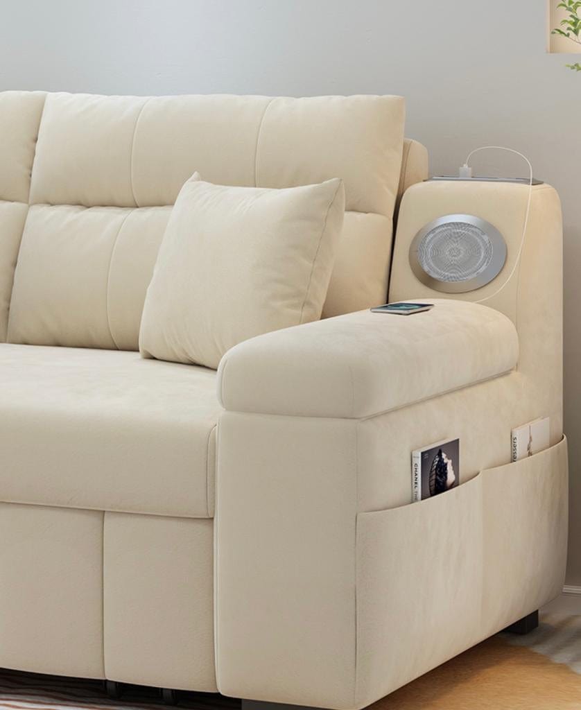 Home Atelier Riley Pull-out Storage Sofa Bed