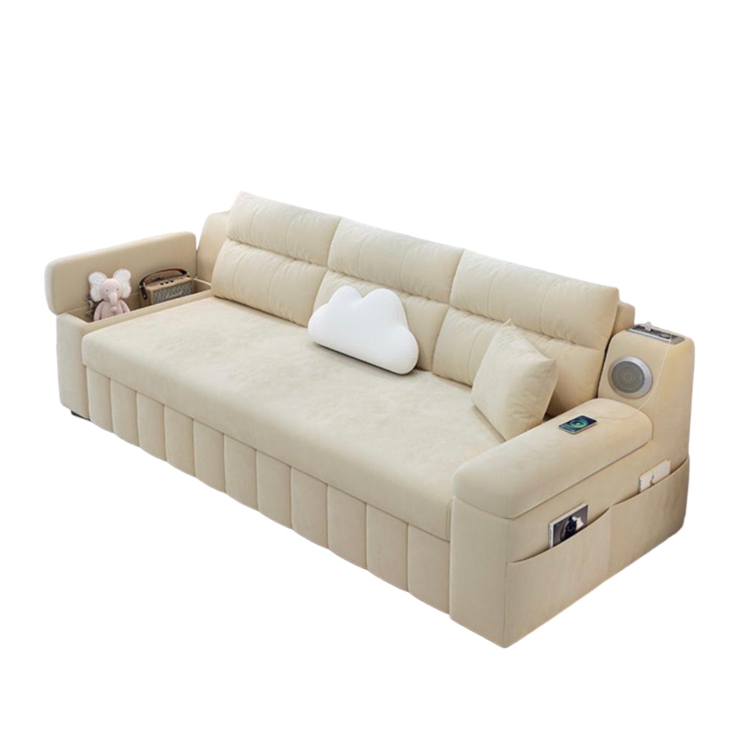 Home Atelier Riley Pull-out Storage Sofa Bed