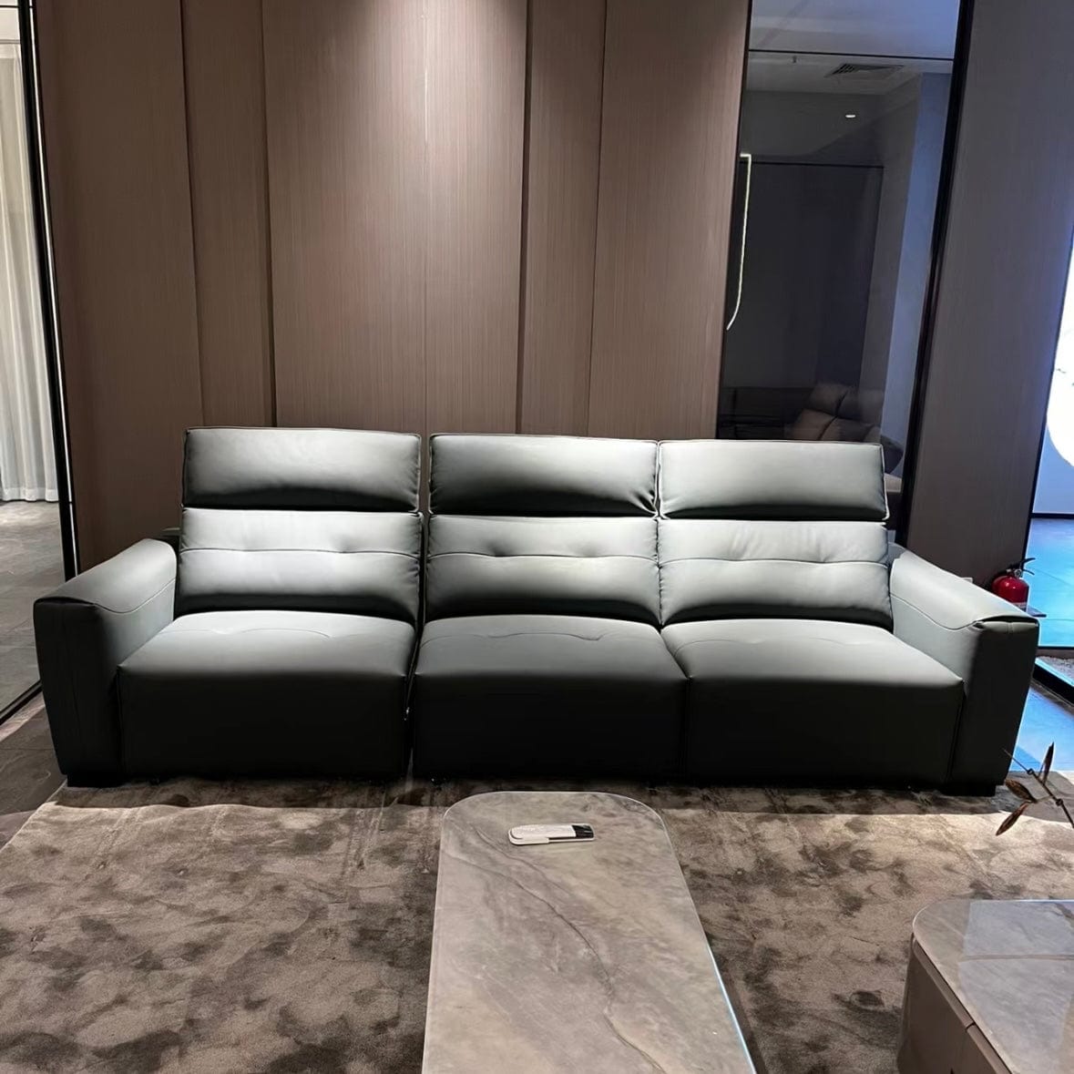 Home Atelier Roch Electric Motorized Leather Sofa Bed