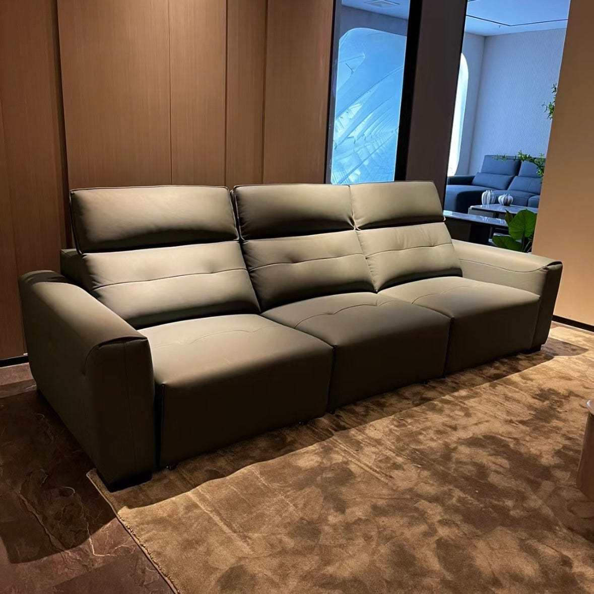 Home Atelier Roch Electric Motorized Leather Sofa Bed