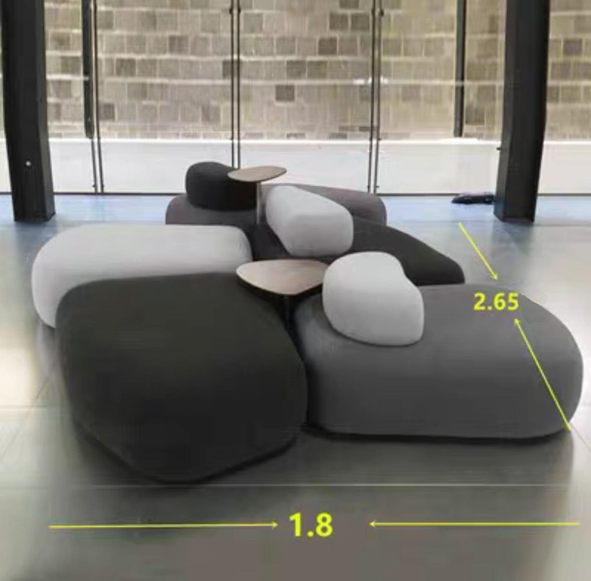 Home Atelier Rock Curve Sofa