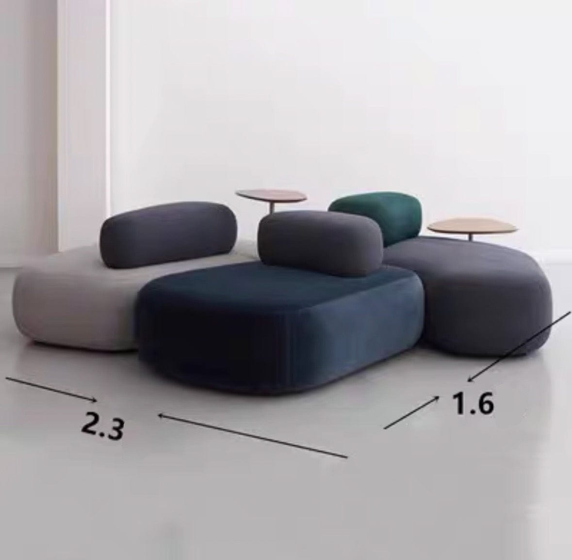 Home Atelier Rock Curve Sofa