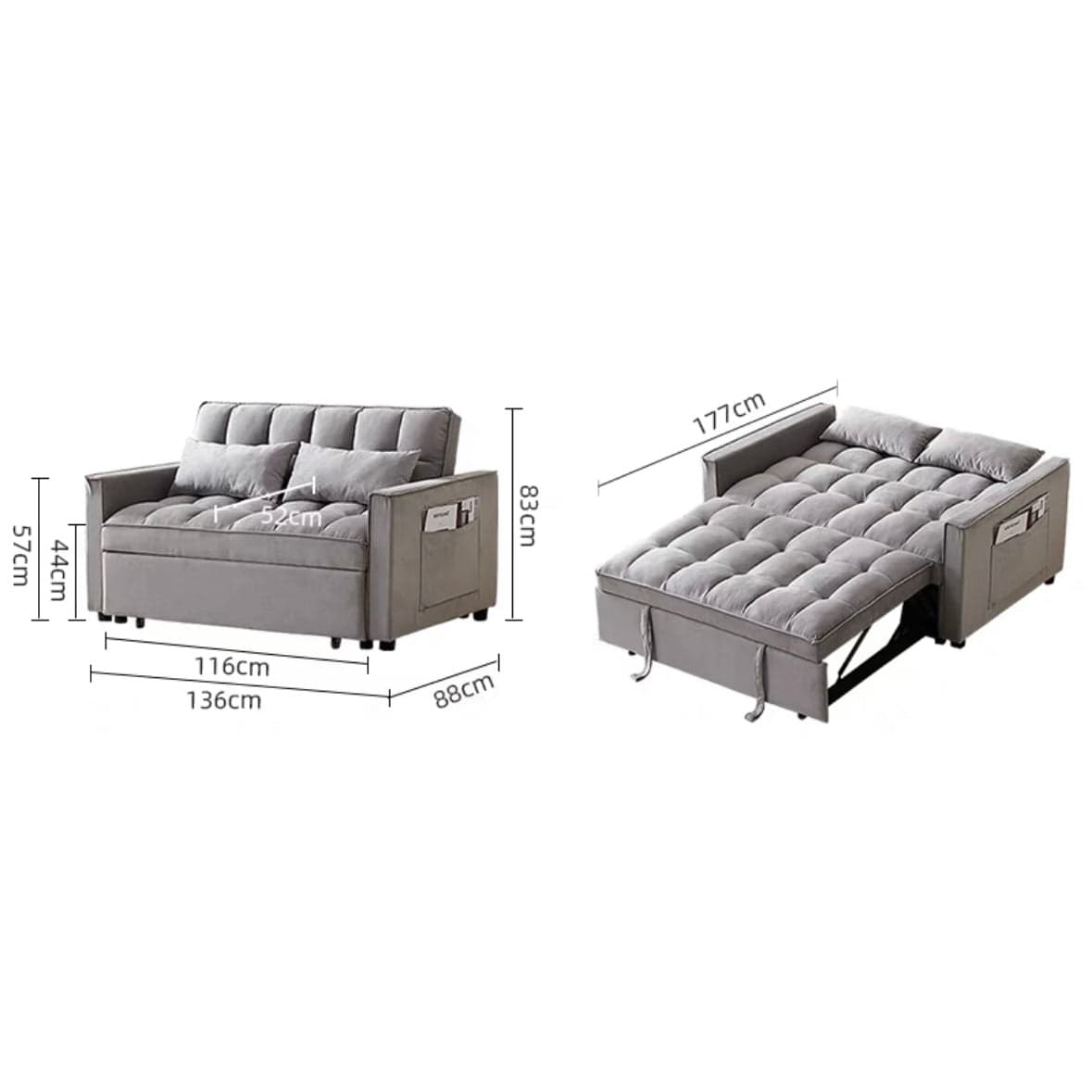 Home Atelier Roland Pull-out Sofa Bed