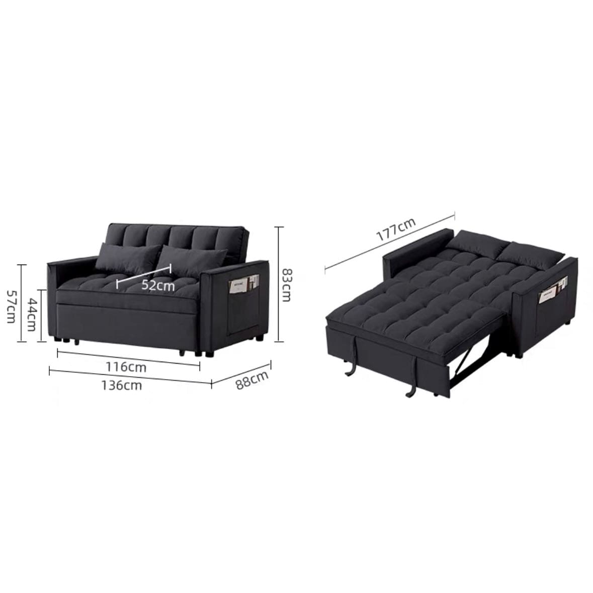 Home Atelier Roland Pull-out Sofa Bed