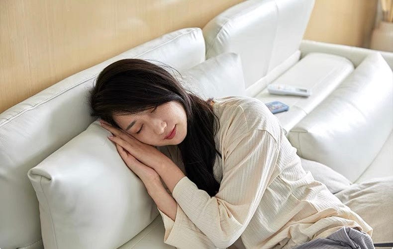 Home Atelier Rollen Leather Foldable Sofa Bed with Mattress