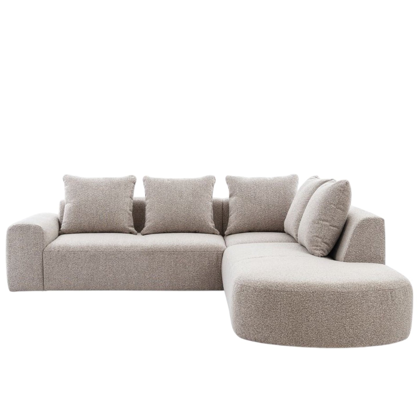 Home Atelier Roma Performance Boucle Sectional Sofa