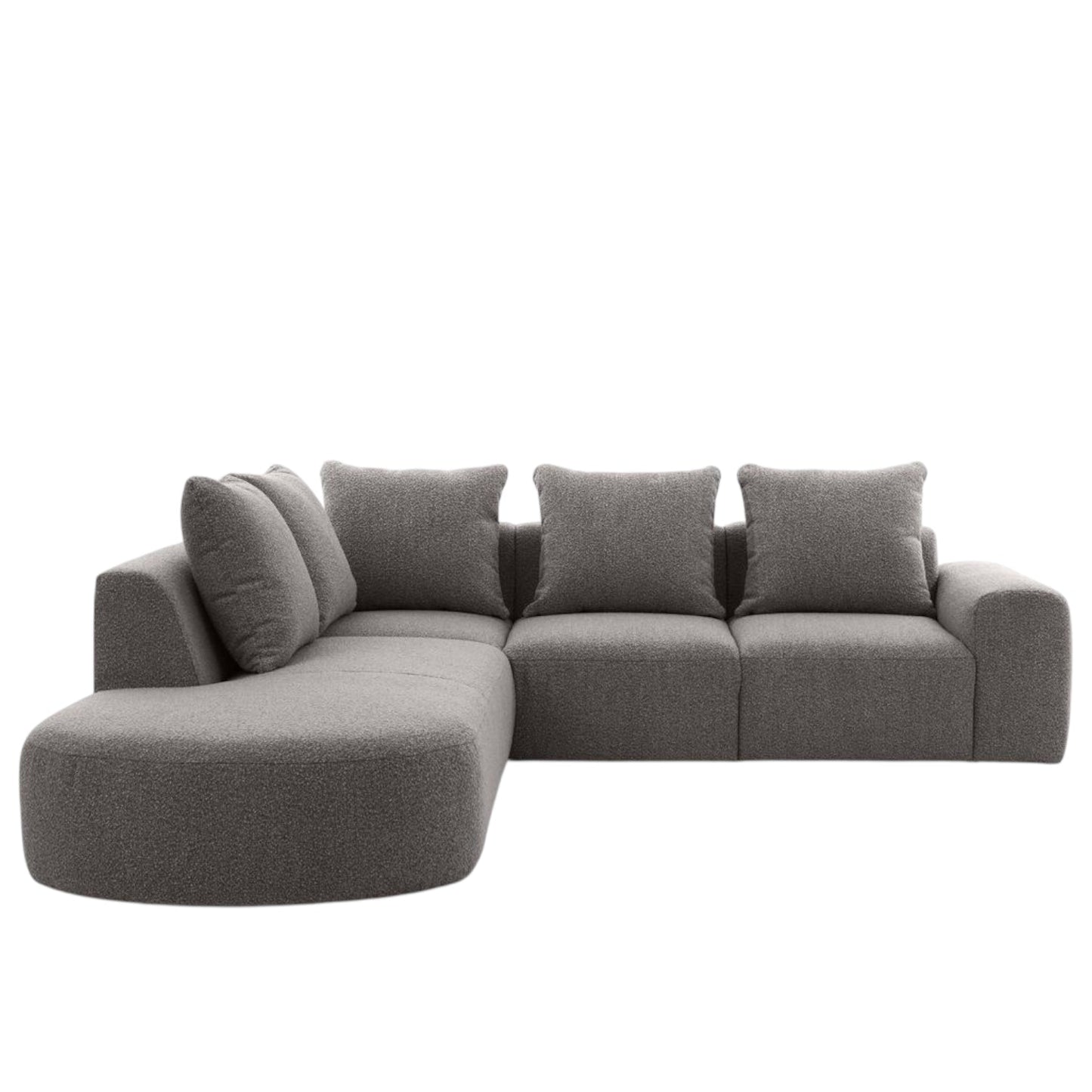 Home Atelier Roma Performance Boucle Sectional Sofa