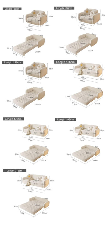 Home Atelier Rowina Sofa Bed