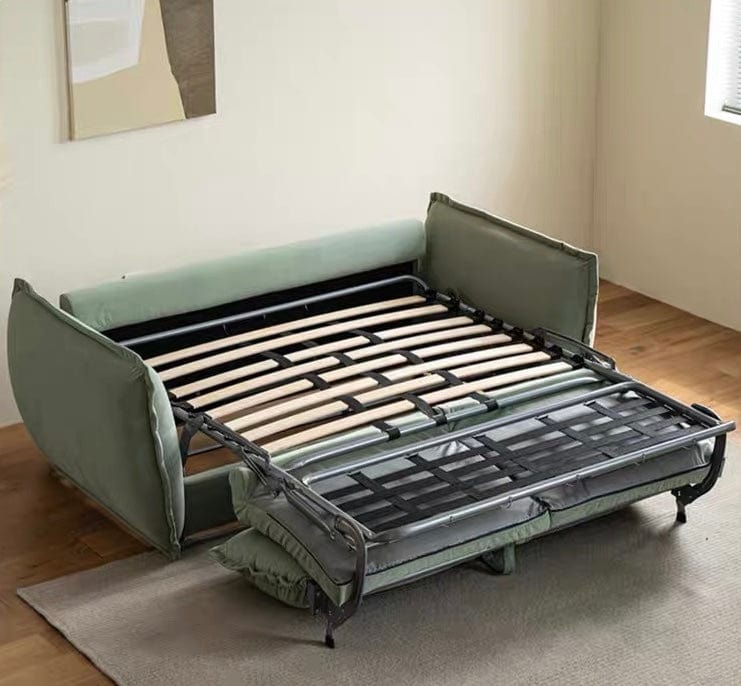 Home Atelier Rydler Performance Boucle Foldable Sofa Bed with Mattress
