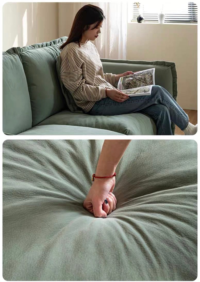 Home Atelier Rydler Performance Boucle Foldable Sofa Bed with Mattress