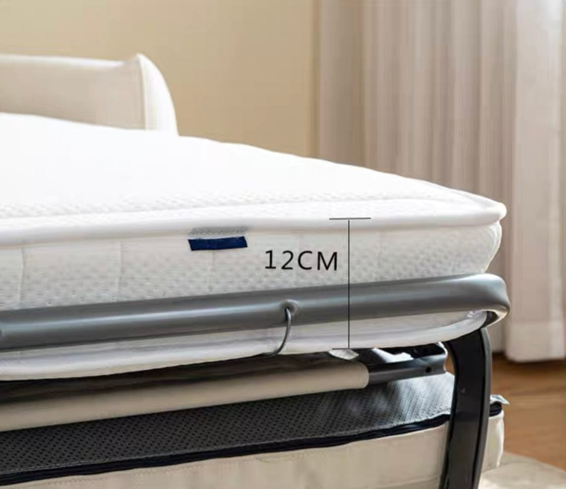 Home Atelier Rydler Performance Boucle Foldable Sofa Bed with Mattress