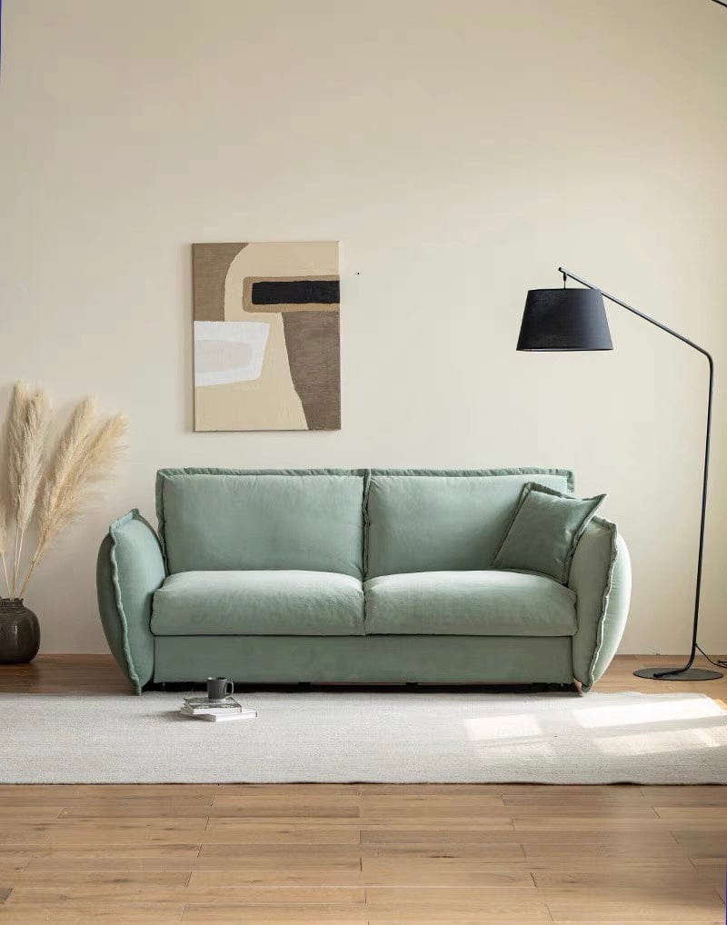 Home Atelier Rydler Performance Boucle Foldable Sofa Bed with Mattress