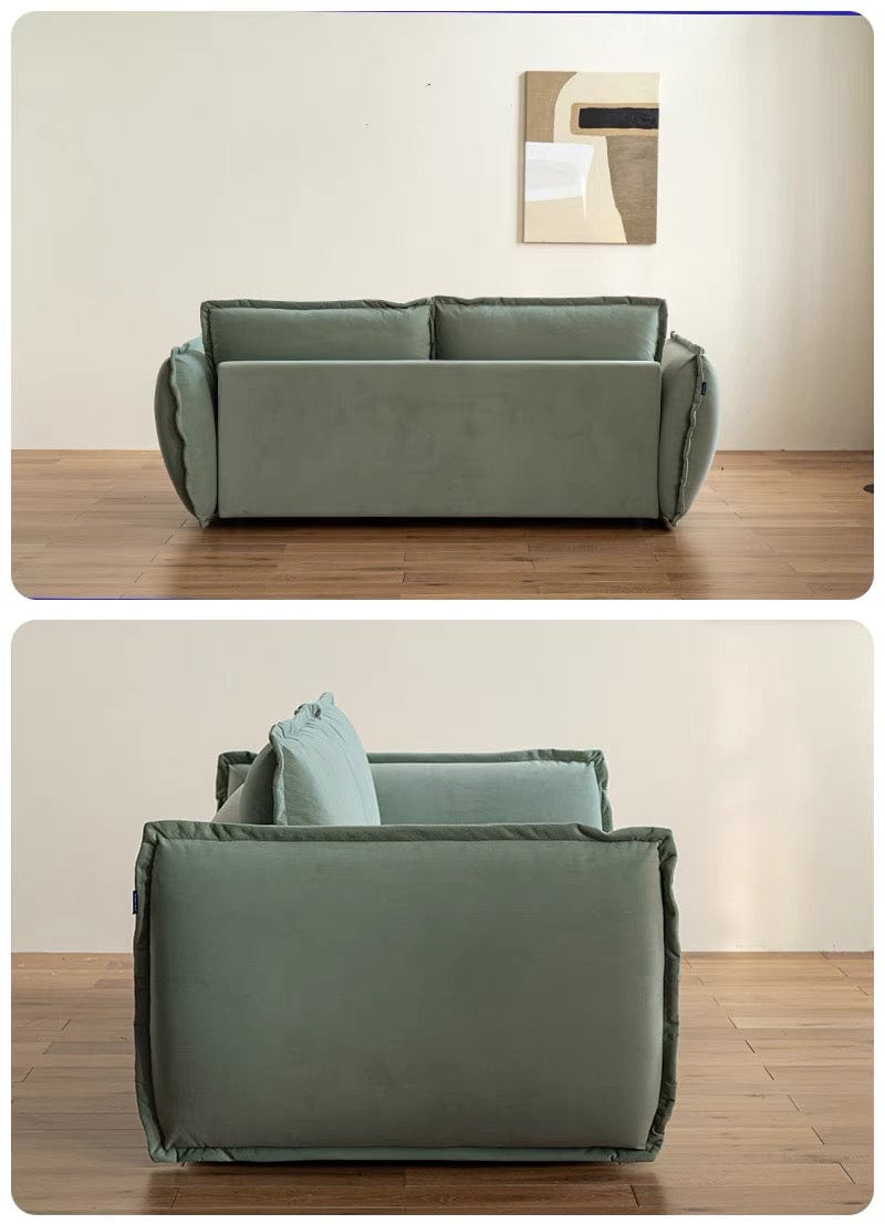 Home Atelier Rydler Performance Boucle Foldable Sofa Bed with Mattress