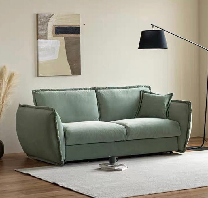 Home Atelier Rydler Performance Boucle Foldable Sofa Bed with Mattress