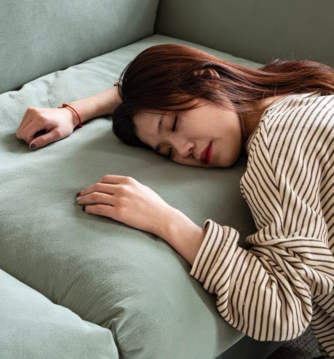 Home Atelier Rydler Performance Boucle Foldable Sofa Bed with Mattress