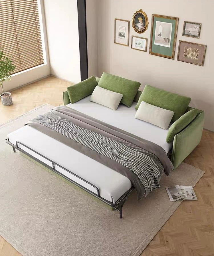 Home Atelier Scott Scratch Resistant Foldable Sofa Bed with Mattress