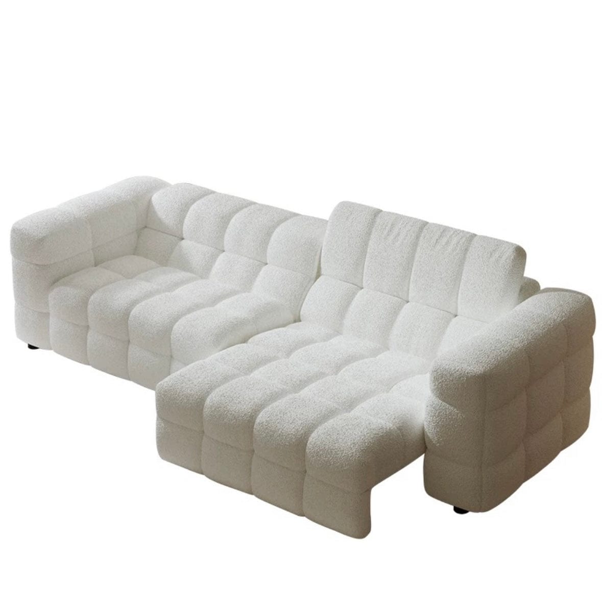 Home Atelier Sierra Boucle Electric Sofa Bed