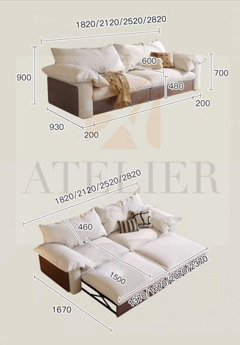 Home Atelier sofa bed Jolie Pull-out Sofa Bed