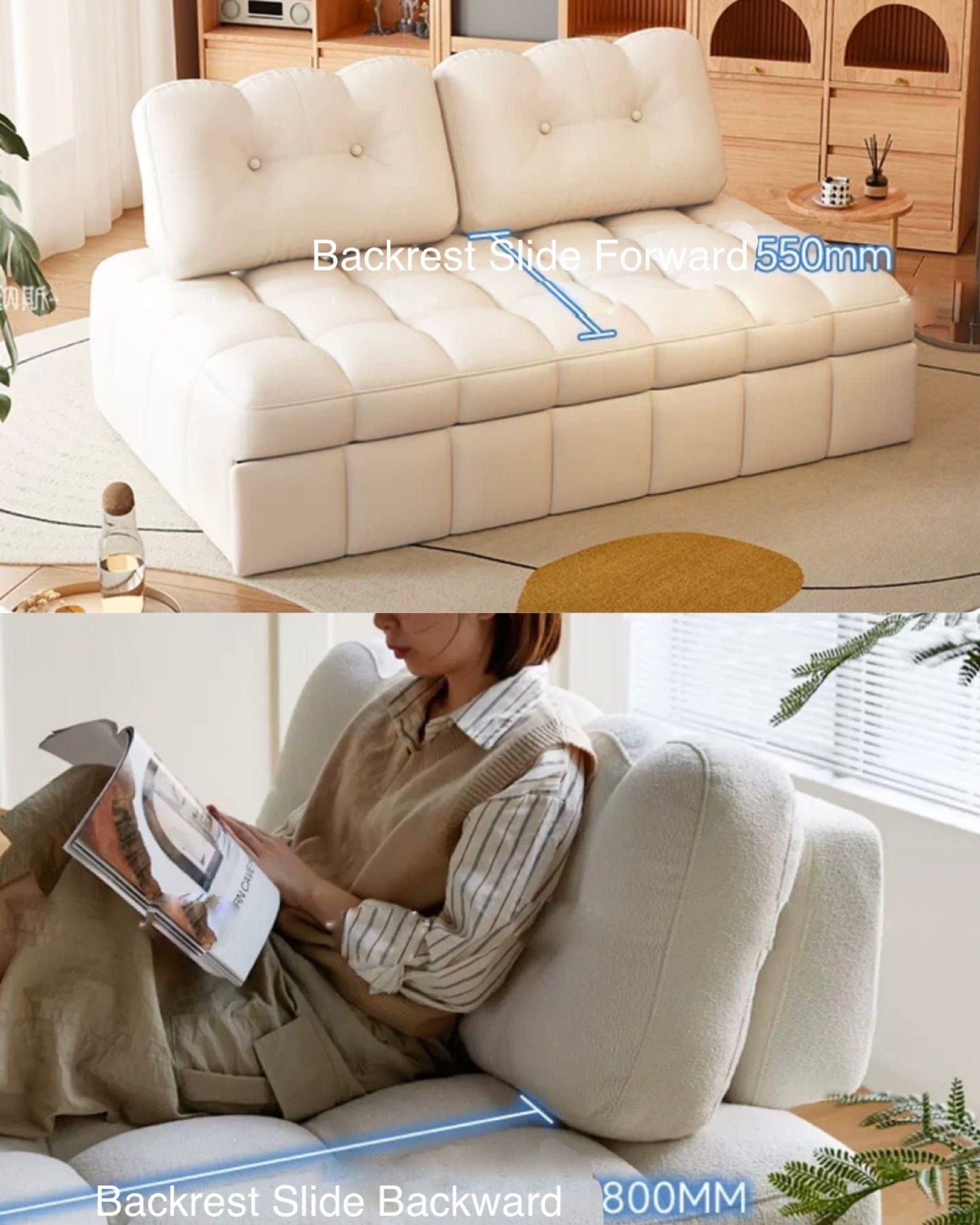 Home Atelier Sofia Slider Sofa Bed