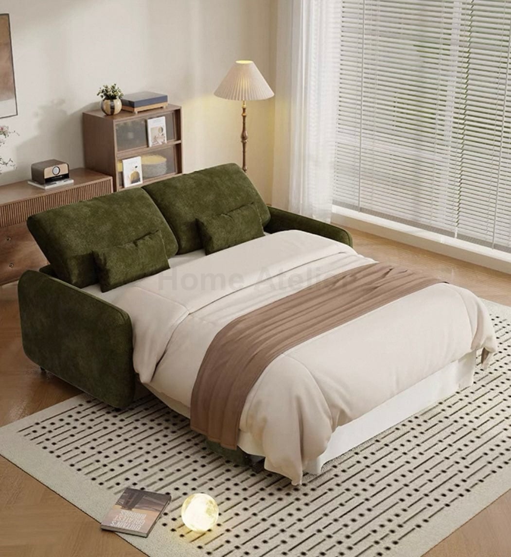 Home Atelier Sophia Foldable Sofa Bed with Mattress