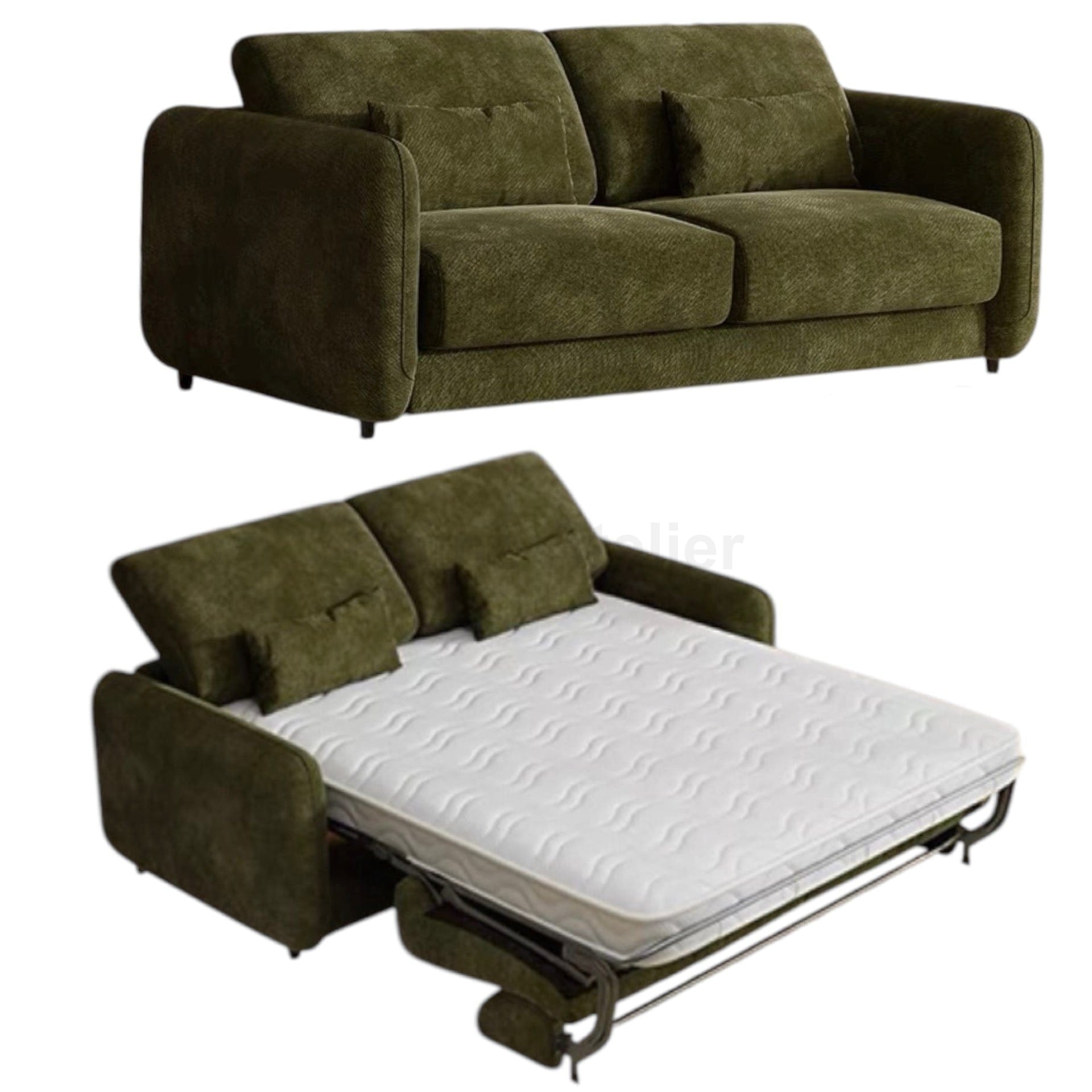 Home Atelier Sophia Foldable Sofa Bed with Mattress
