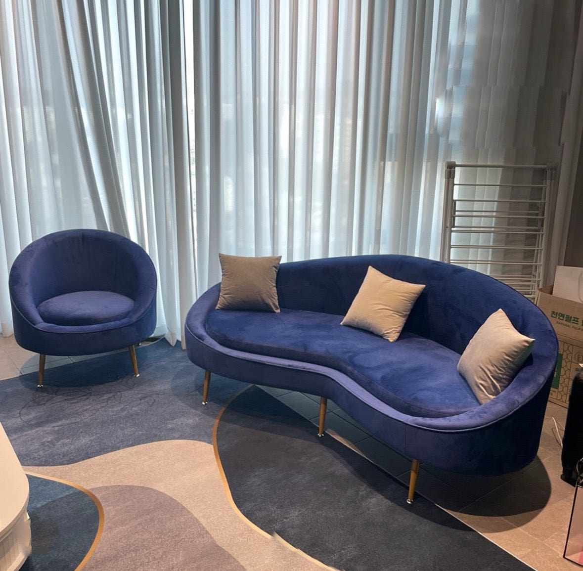 Home Atelier Stella Curve Sofa