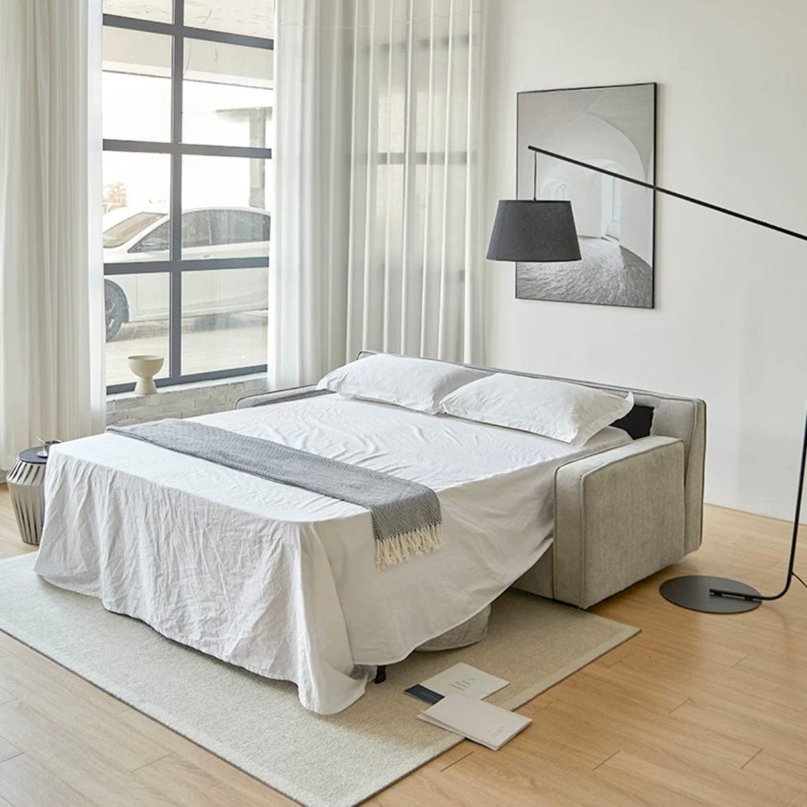 Home Atelier Steve Foldable Sofa Bed with Mattress