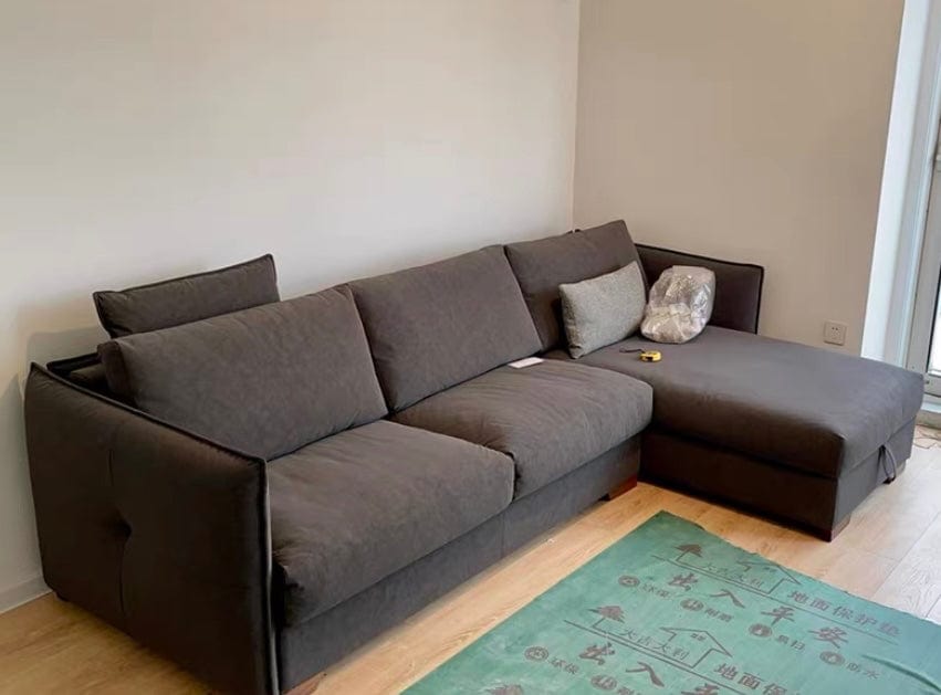 Home Atelier Steven Foldable Storage Sofa Bed with Mattress