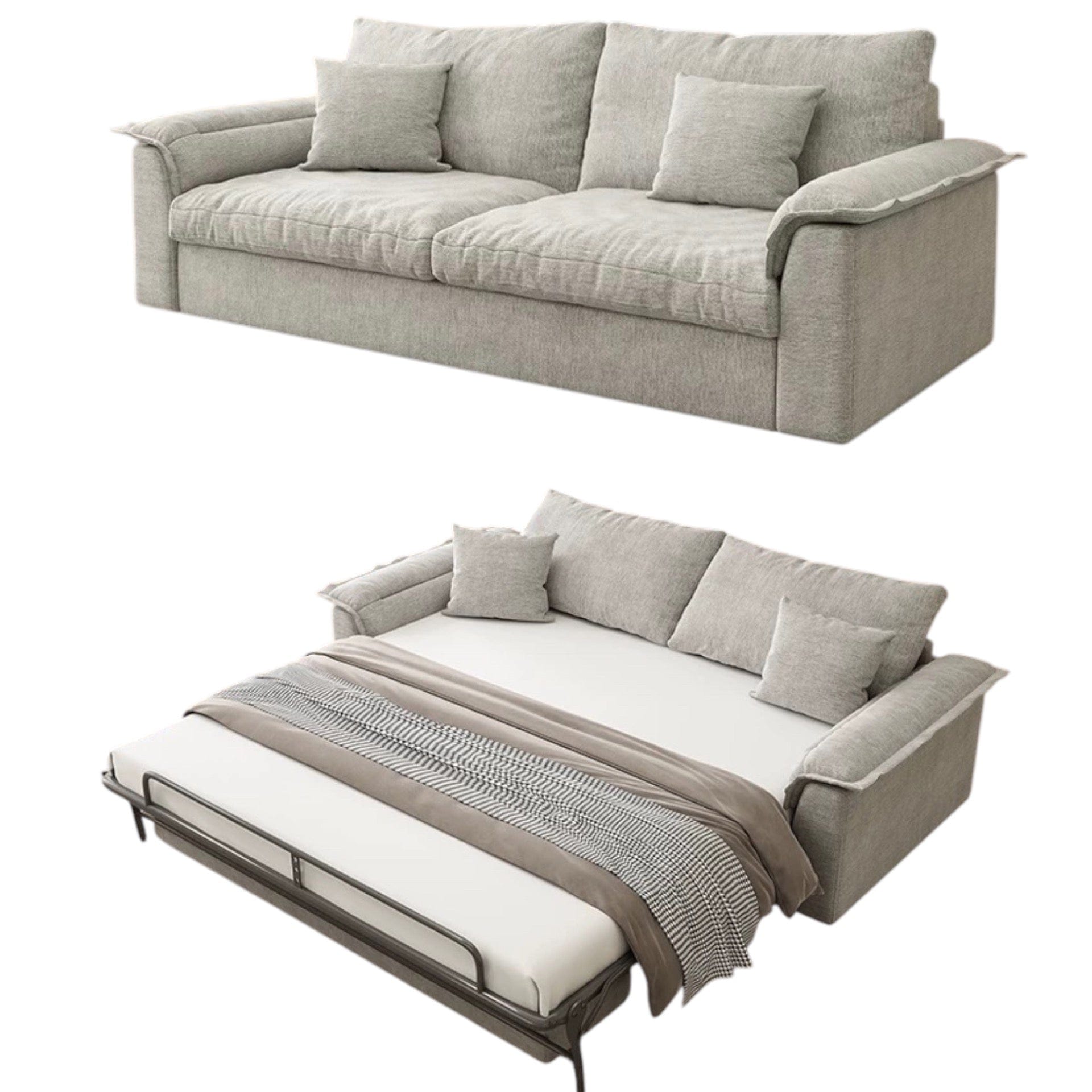 Home Atelier Terence Foldable Sofa Bed with Mattress